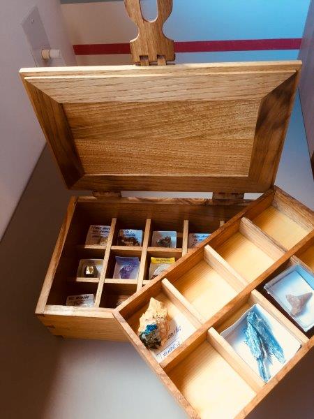 Caja para colección de minerales - Galería - Foromadera