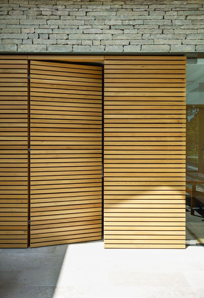 Puertas plegables para patio - Maderas y otros materiales - Foromadera